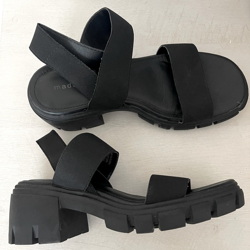 Madden girl platform sandals size 8